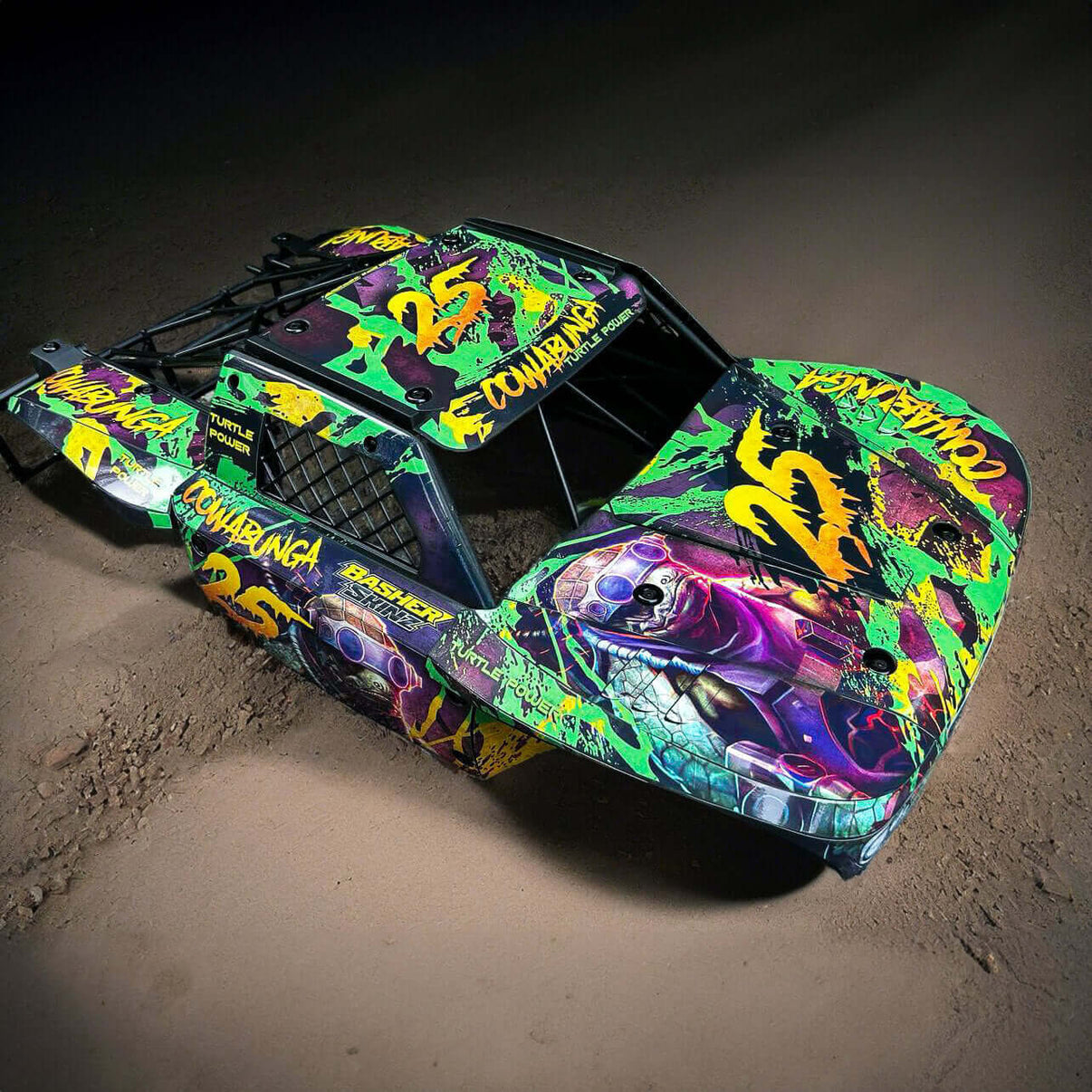 30DEGREE NORTH 5T / LOSI 5T 2.0 - "COWABUNGA" BODY WRAP - BASHER SKINZ