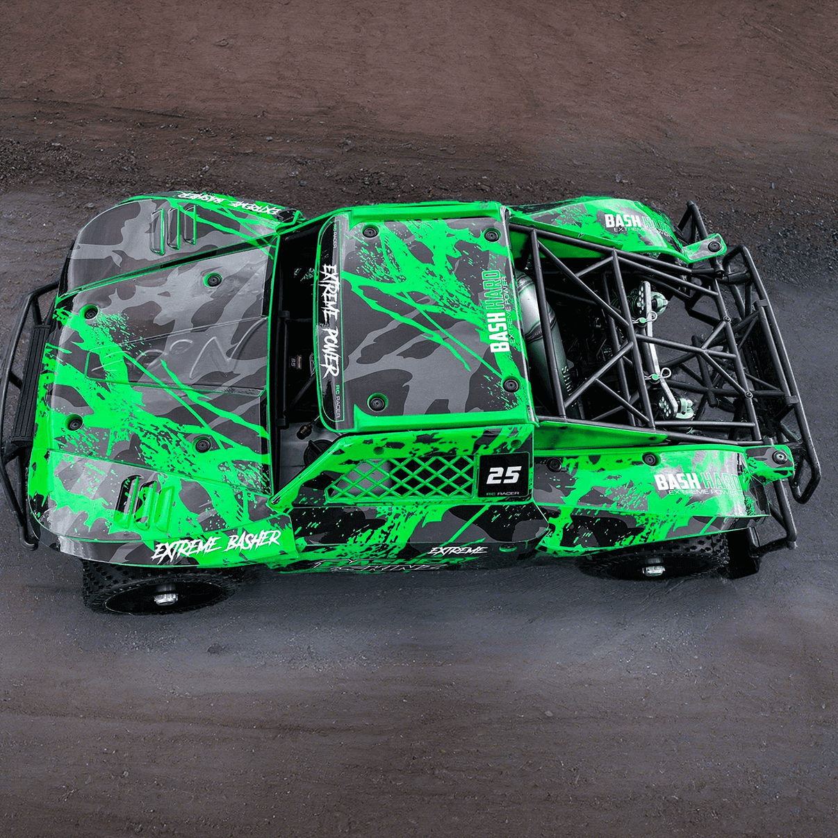 30DEGREE NORTH 5T / LOSI 5T 2.0 - GREEN LIVERY - BASHER SKINZ