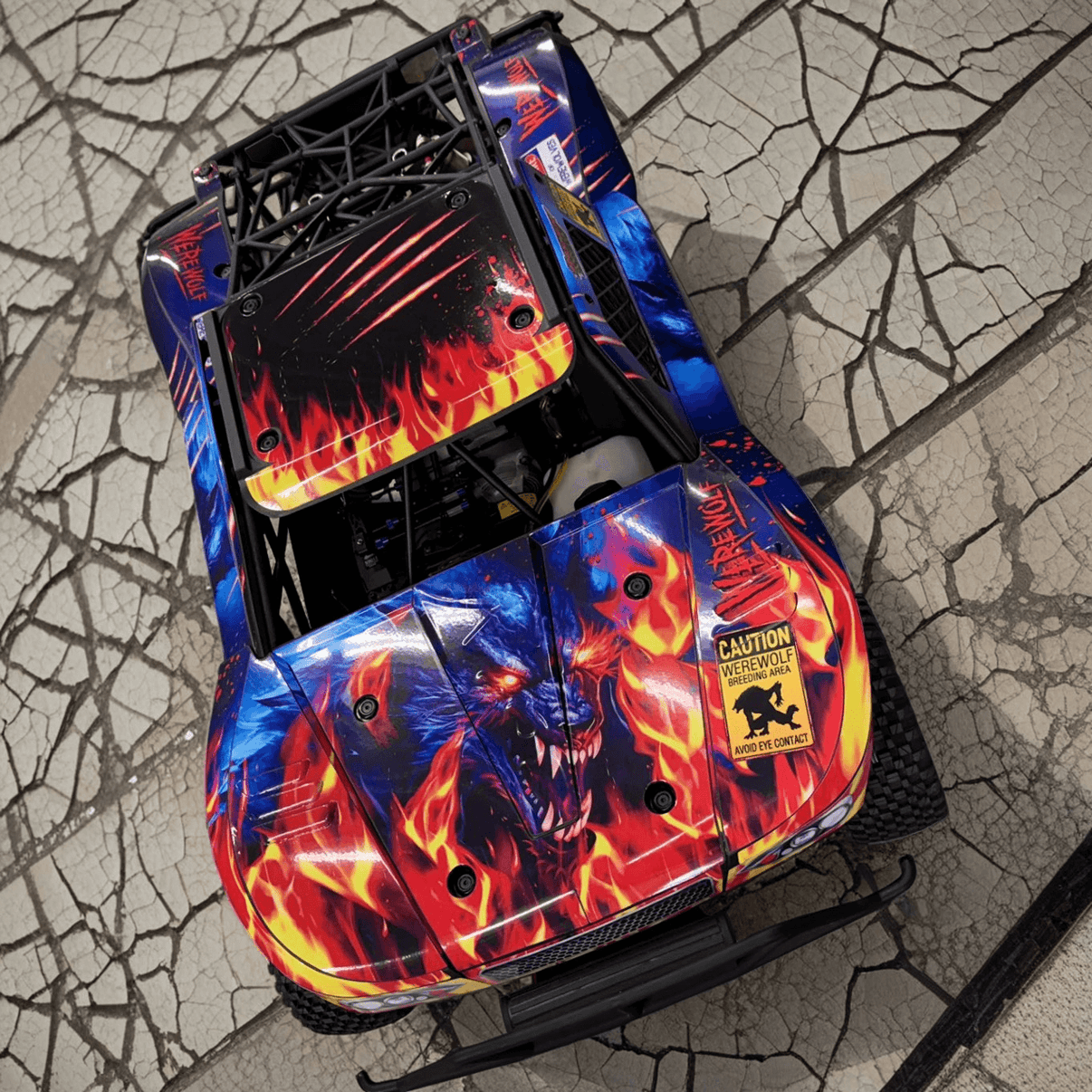 30DEGREE NORTH 5T / LOSI 5T 2.0 - "WEREWOLF" BODY WRAP - BASHER SKINZ