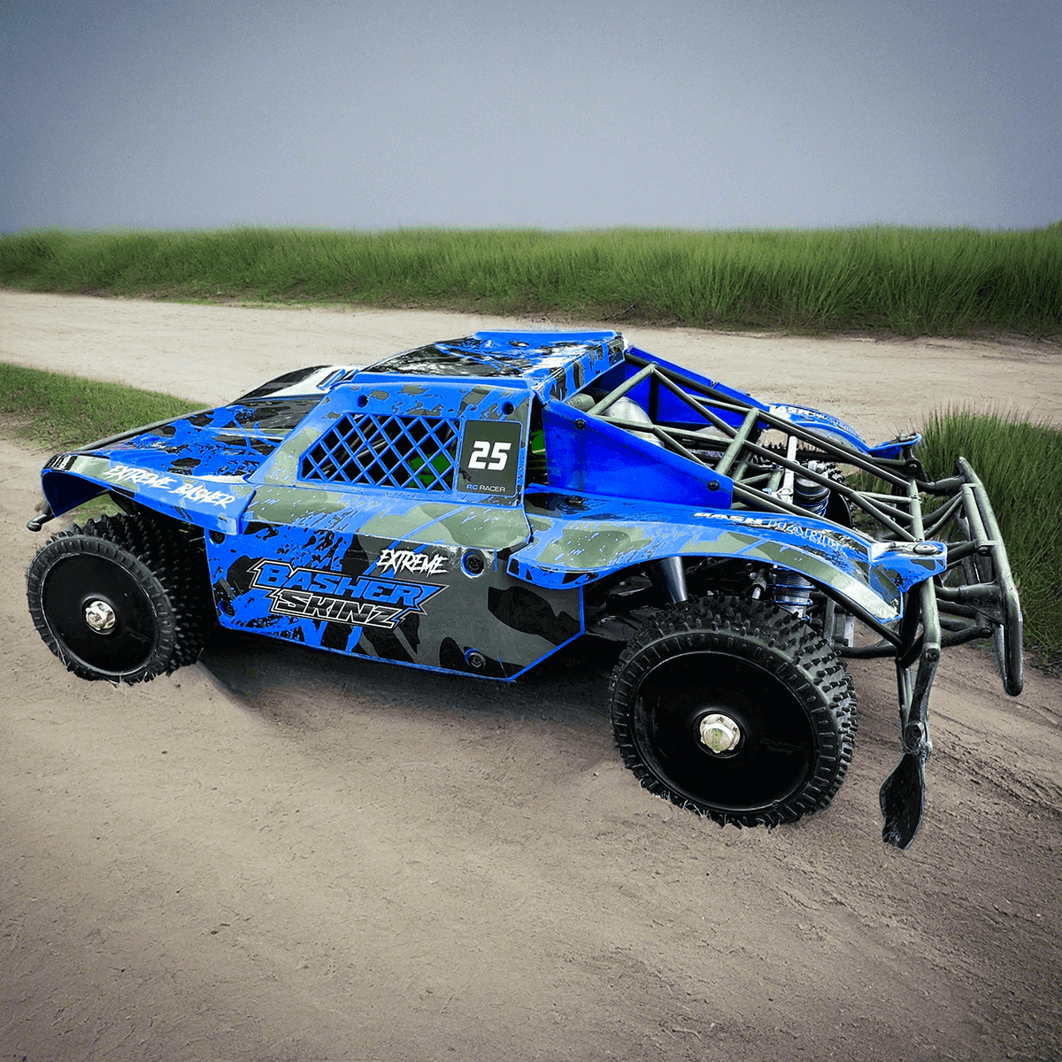 Rc Wraps 30 DEGREE NORTH BODY 5IVE T - BODY WRAP - BLUE LIVERY