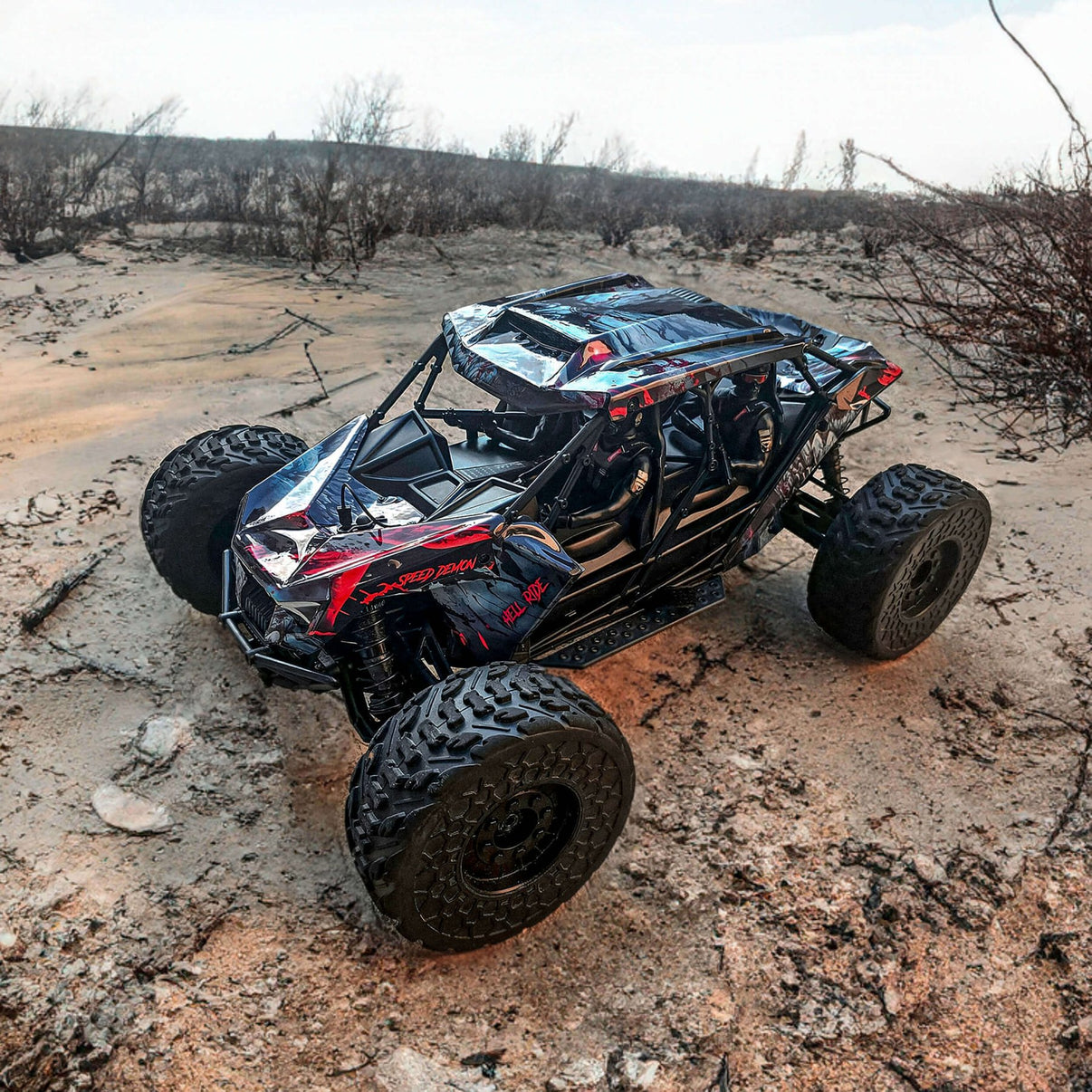 ARRMA FIRETEAM - BODY WRAP "SPEED DEMON" - BASHER SKINZ