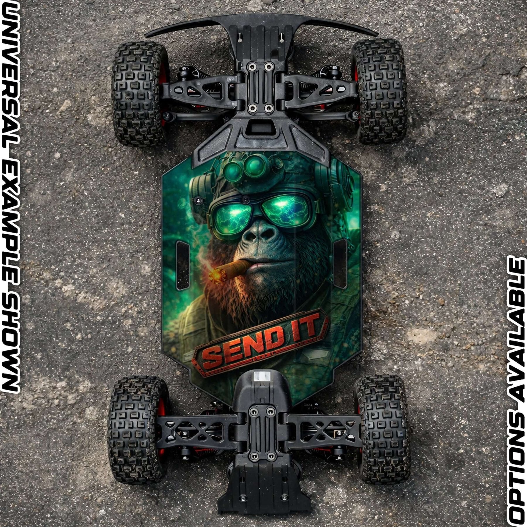 MOJAVE GROM RC CHASSIS SKINS - CUSTOM - RC PROTECTION – BASHER SKINZ