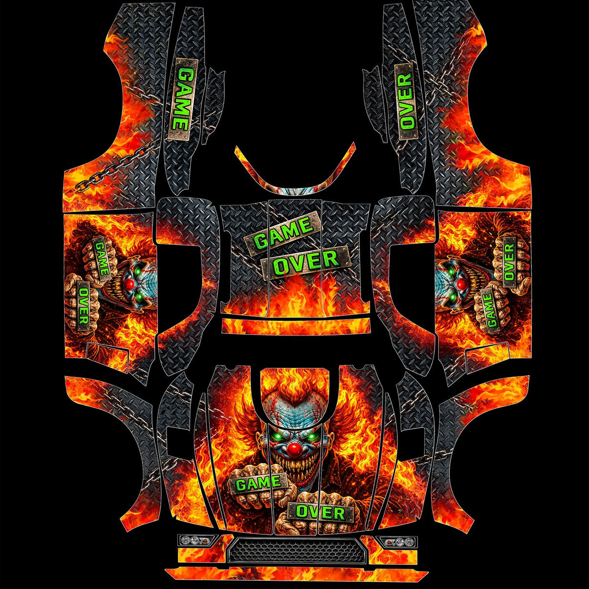 ARRMA MOJAVE 6S - "GAME OVER" BODY WRAP - BASHER SKINZ