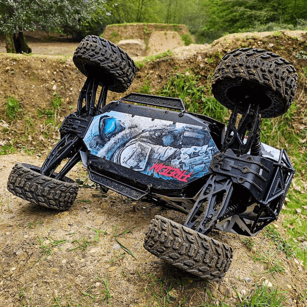 BIG ROCK 6S "FIRETEAM" - chassis protector skin - BASHER SKINZ
