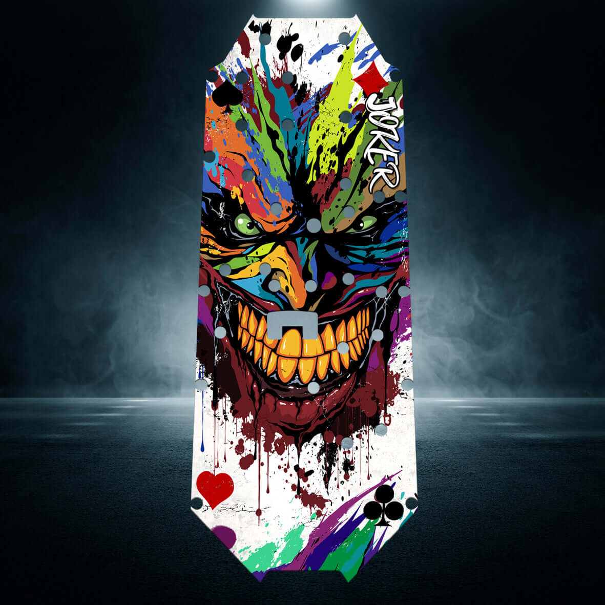 BIG ROCK 6S "JOKER CARD" chassis protector skin - BASHER SKINZ
