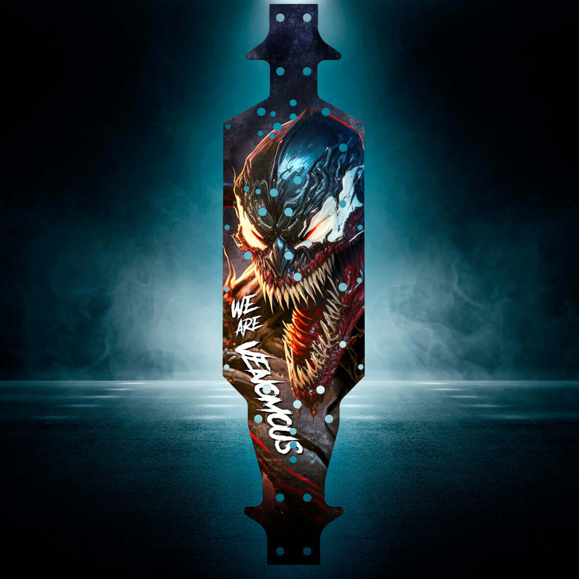 CORALLY 6S LWB "VENOMOUS" chassis protector skin - BASHER SKINZ