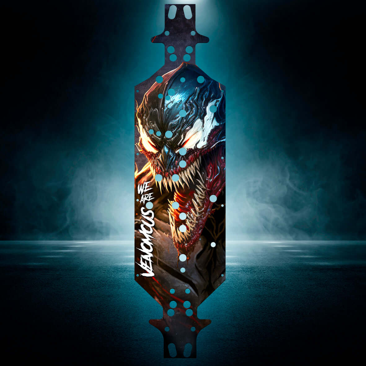 CORALLY ASUGA 6S "VENOMOUS" chassis protector skin - BASHER SKINZ
