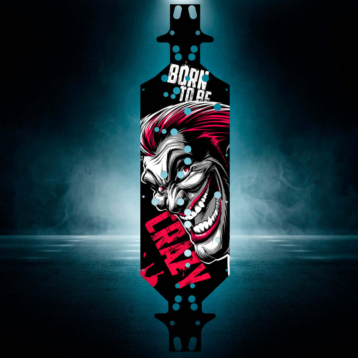 CORALLY KAGAMA 6S "BORN TO BE CRAZY" chassis protector skin - BASHER SKINZ