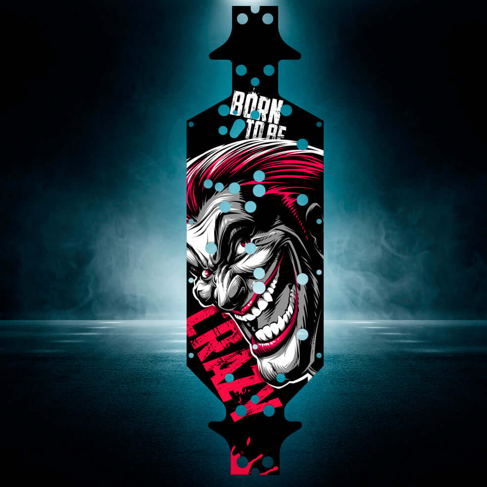CORALLY SPARK 6S "BORN TO BE CRAZY" chassis protector skin - BASHER SKINZ