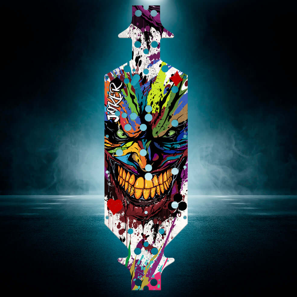 CORALLY SPARK 6S "JOKER CARD" chassis protector skin - BASHER SKINZ
