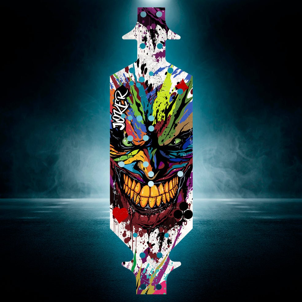 CORALLY SYNCRO - 4, KAGAMA - 4S, PUNISHER - 4S - "JOKER CARD" chassis protector skin - BASHER SKINZ