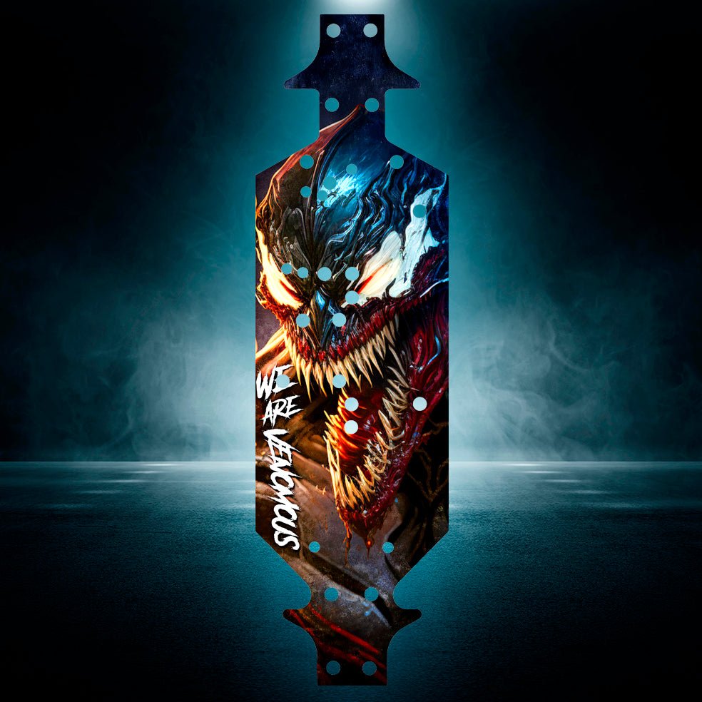 CORALLY SYNCRO - 4, KAGAMA - 4S, PUNISHER - 4S "VENOMOUS" chassis protector skin - BASHER SKINZ