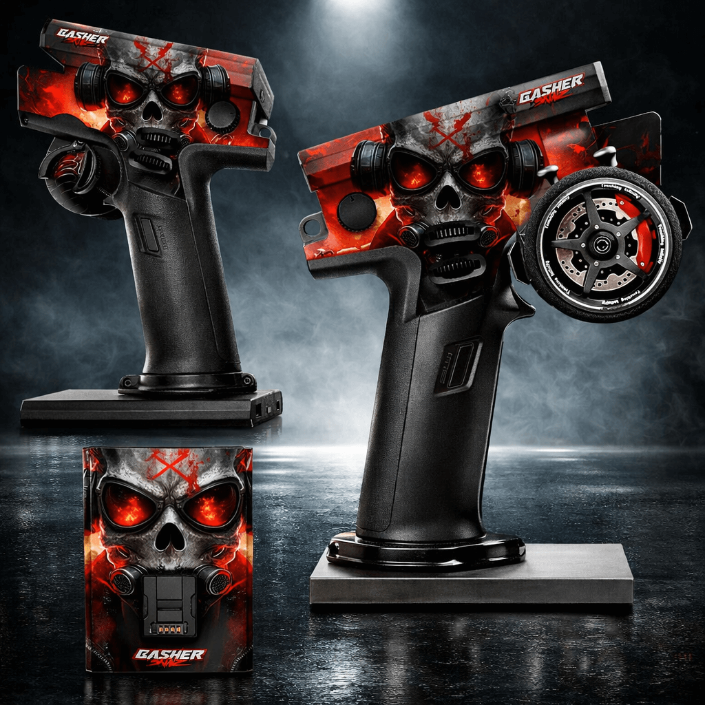 FLYSKY NOBLE NB4 / PLUS - "apocalypse" - Transmitter wrap - BASHER SKINZ