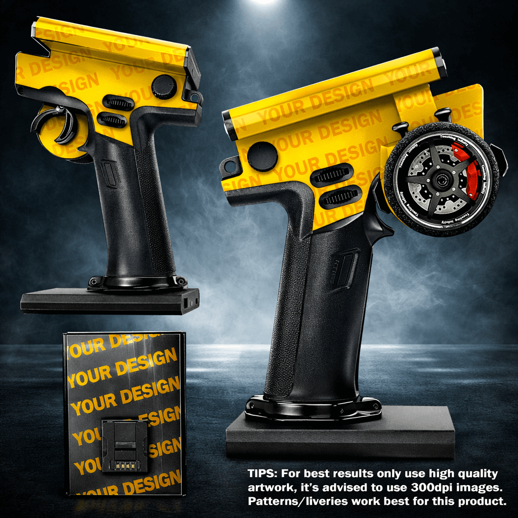 FLYSKY NOBLE NB4 / PLUS - "CREATE YOUR OWN" - Transmitter wrap - BASHER SKINZ