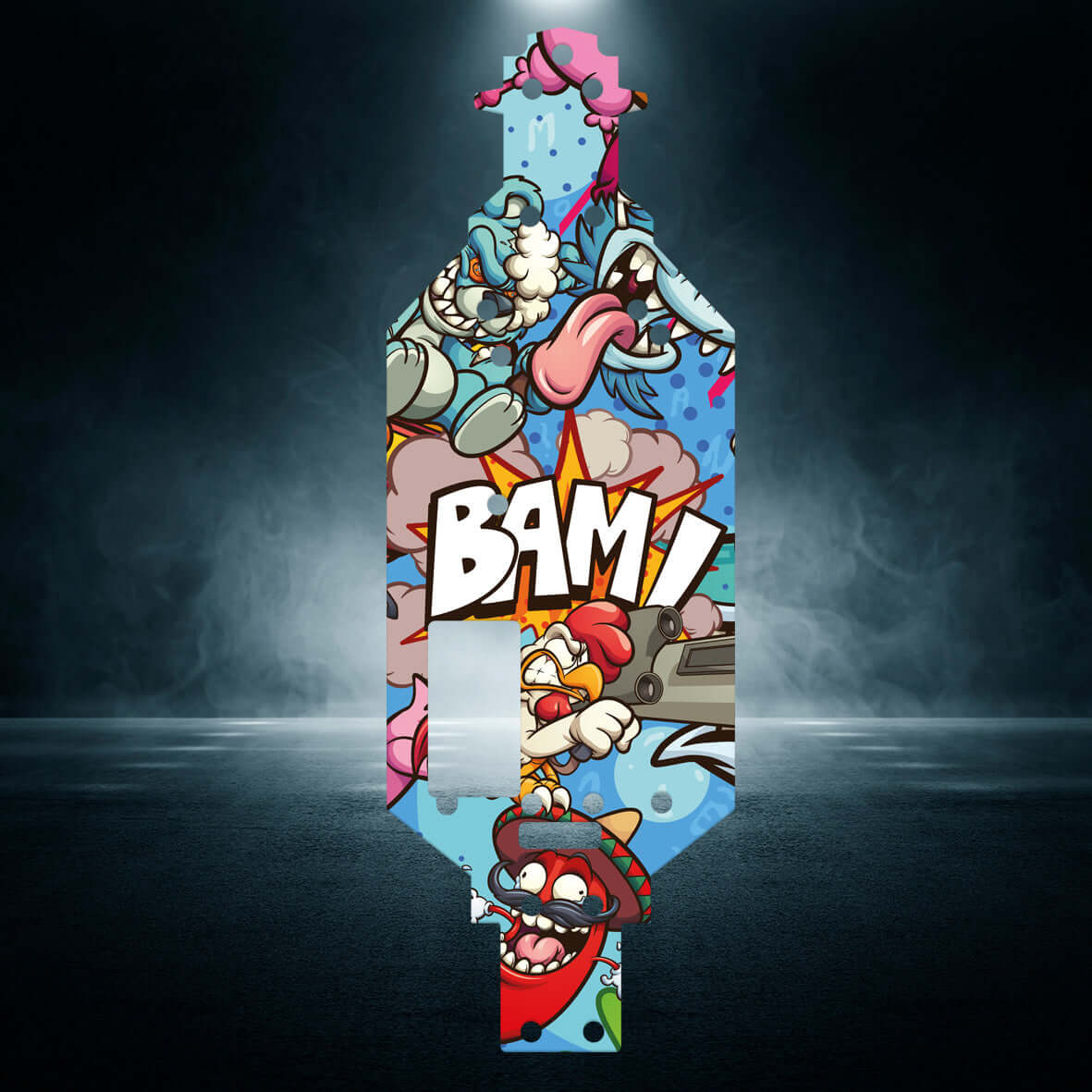 FTX BANZAI "BAM" chassis protector skin - BASHER SKINZ