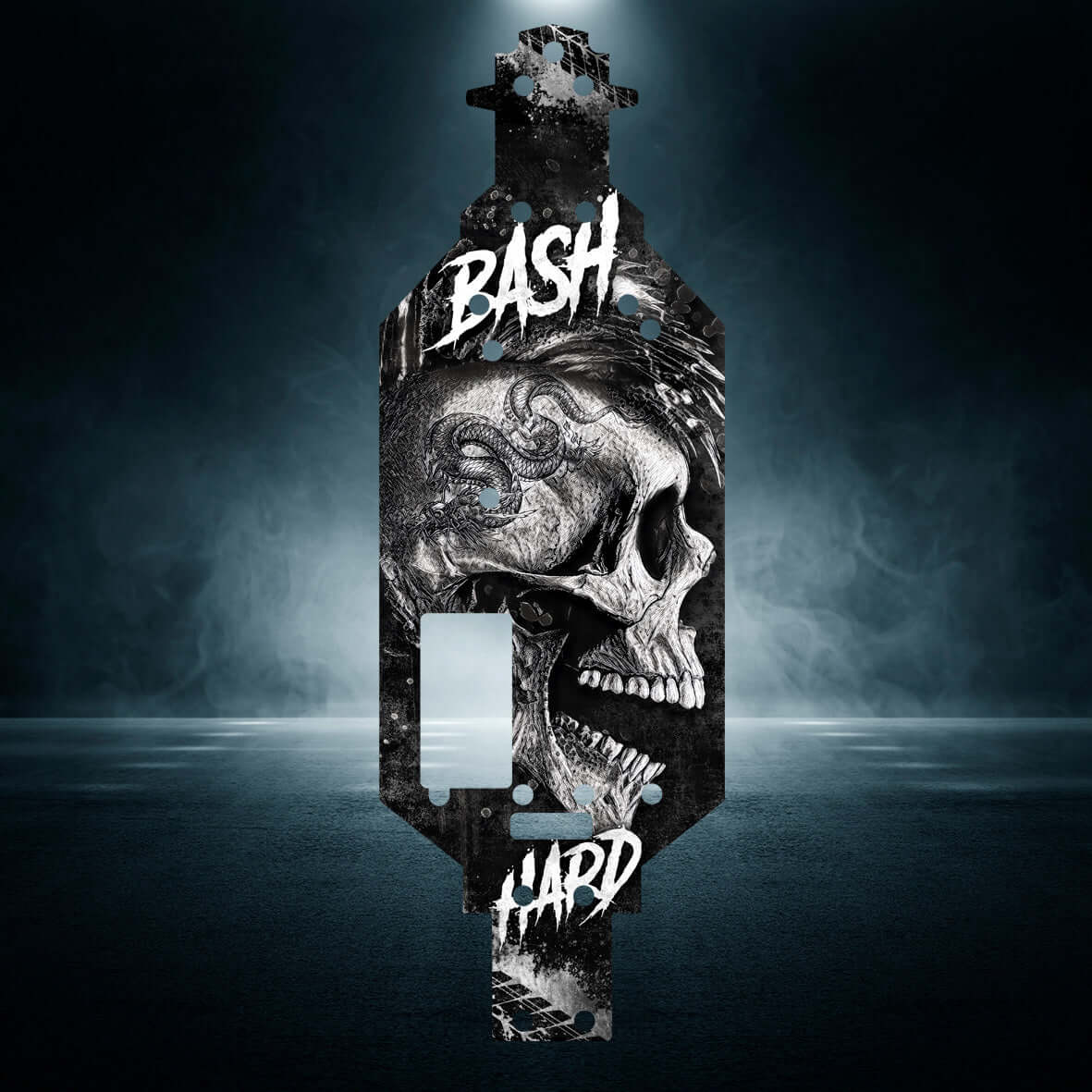 FTX BANZAI "BASH HARD" chassis protector skin - BASHER SKINZ