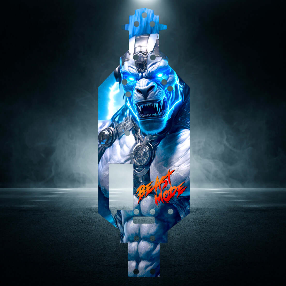 FTX BANZAI "BEAST MODE BLUE" chassis protector skin - BASHER SKINZ