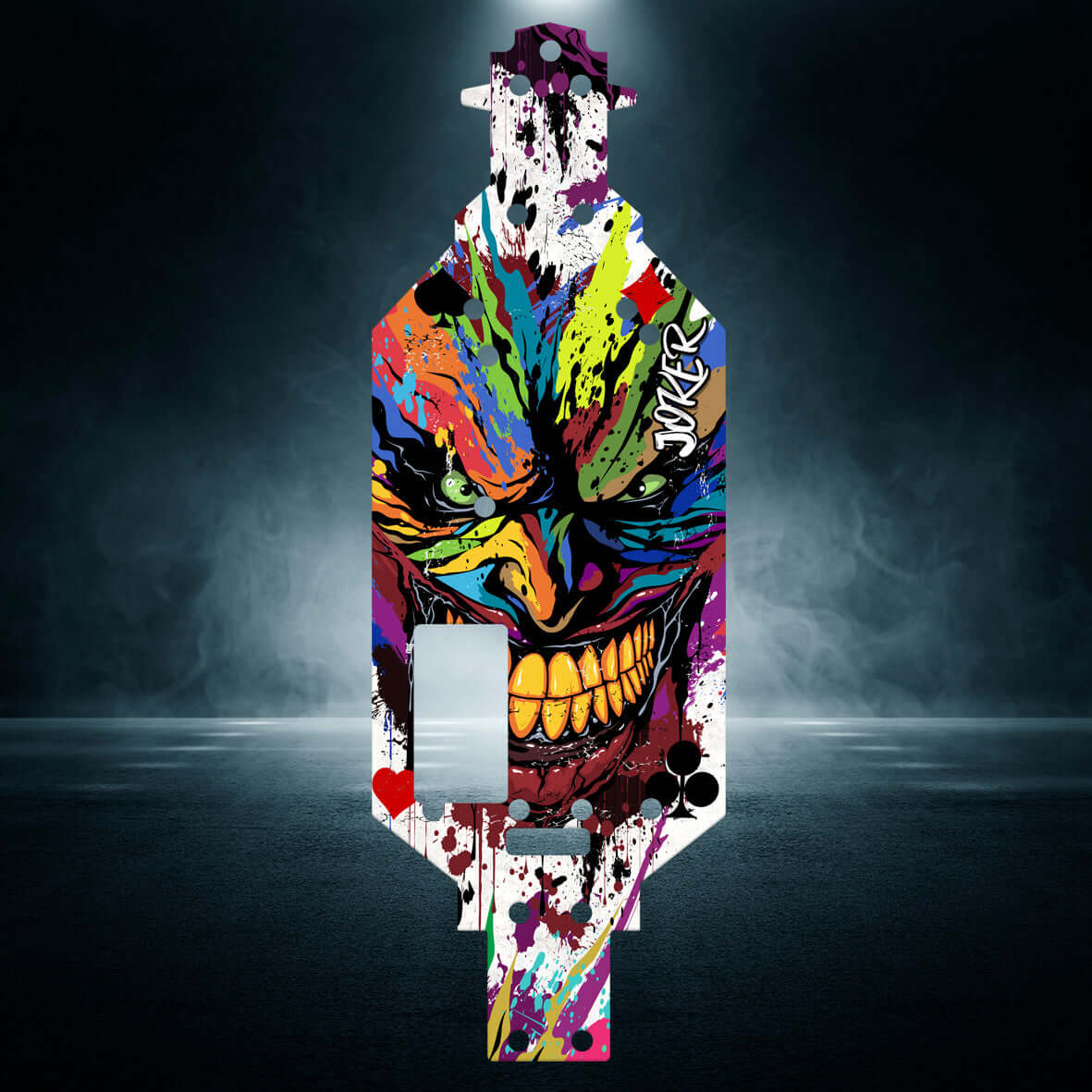FTX BANZAI "JOKER CARD" chassis protector skin - BASHER SKINZ