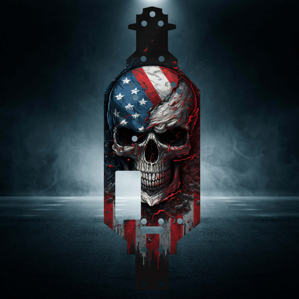 FTX BANZAI "SKULL" chassis protector skin - BASHER SKINZ