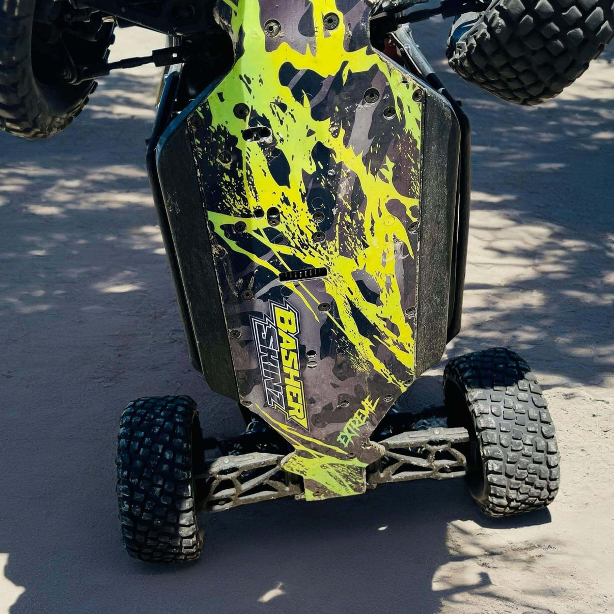 FTX DR8 "BASHER SKINZ" chassis protector skin - BASHER SKINZ