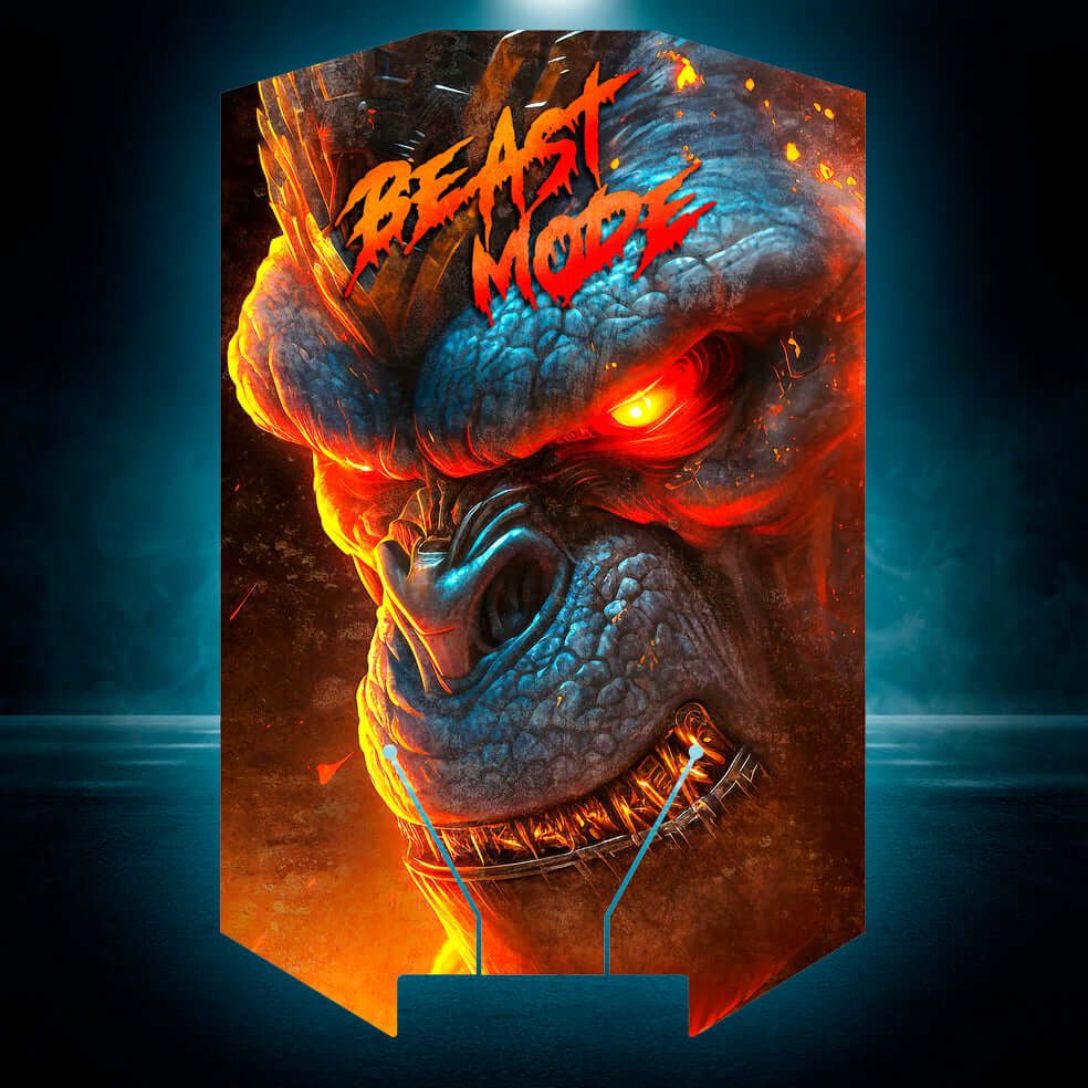HBX 16889 / HBX 16889A PRO "BEAST MODE" chassis protector skin - BASHER SKINZ