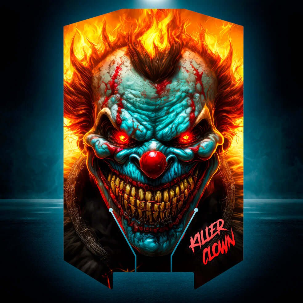 HBX 16889 / HBX 16889A PRO "KILLER CLOWN" chassis protector skin - BASHER SKINZ