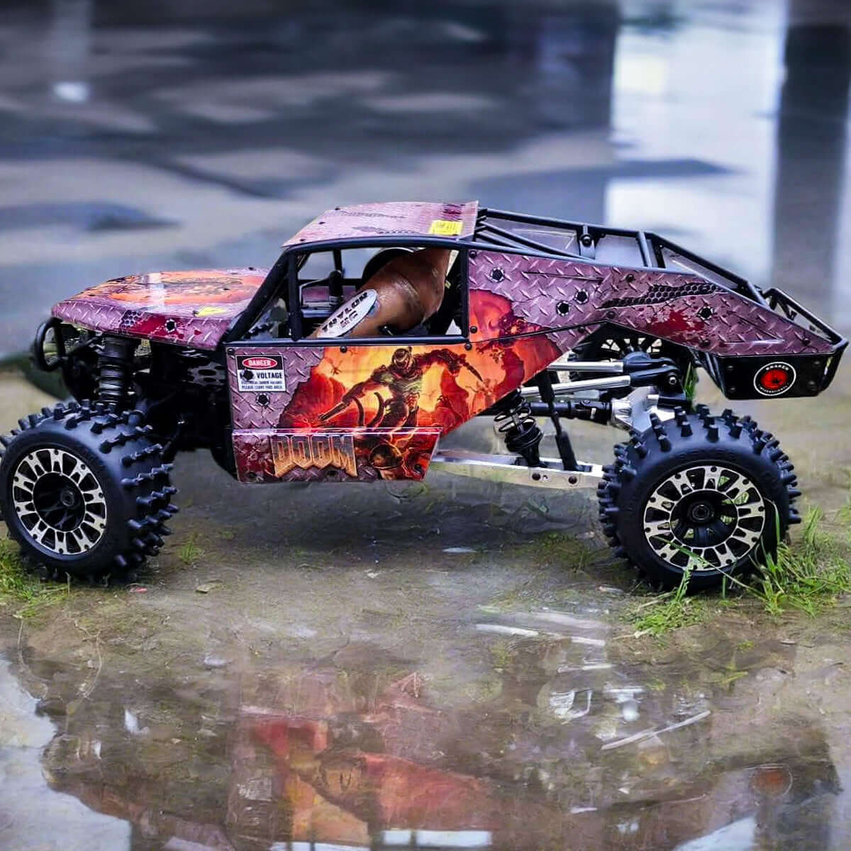 KRAKEN VEKTA.5 - "DOOM" INSPIRED BODY WRAP - BASHER SKINZ