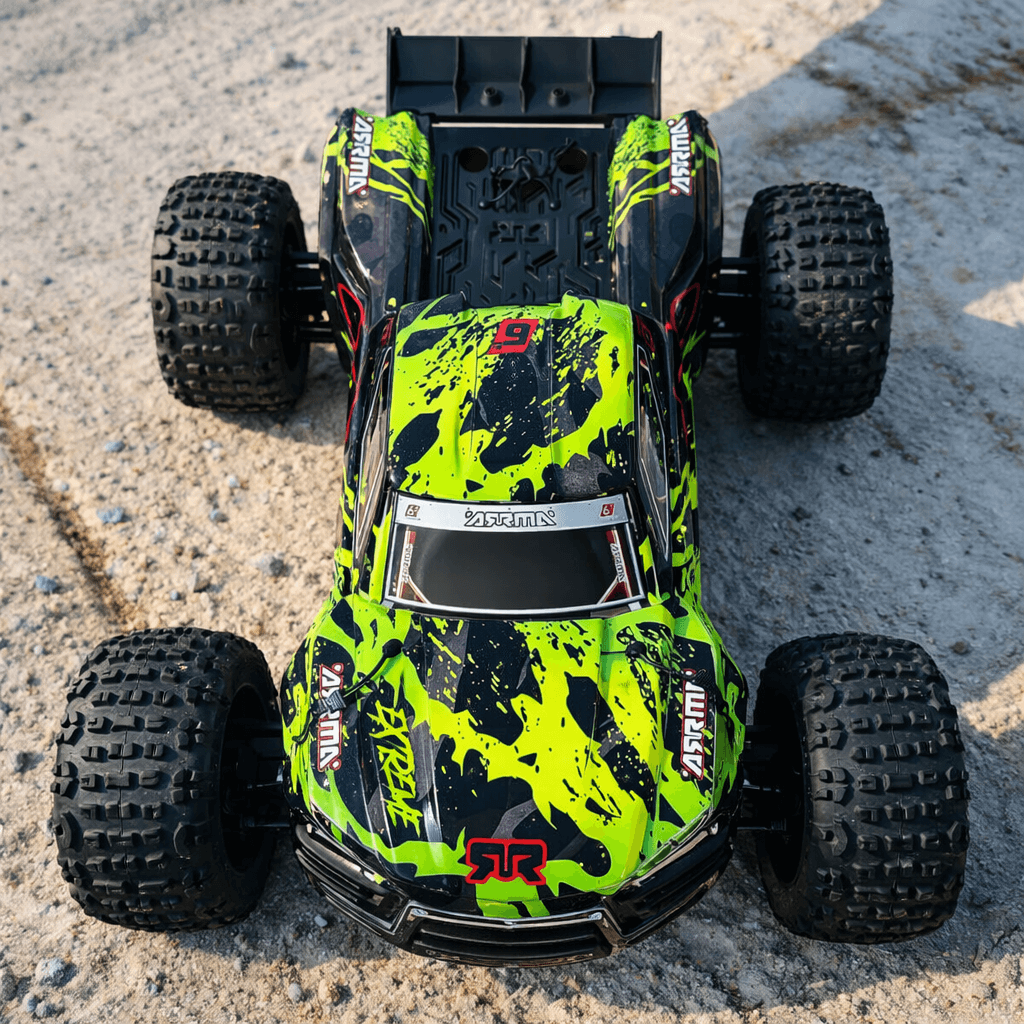 KRATON 6S - BODY WRAP - "ARRMA STYLE" GREEN - BASHER SKINZ