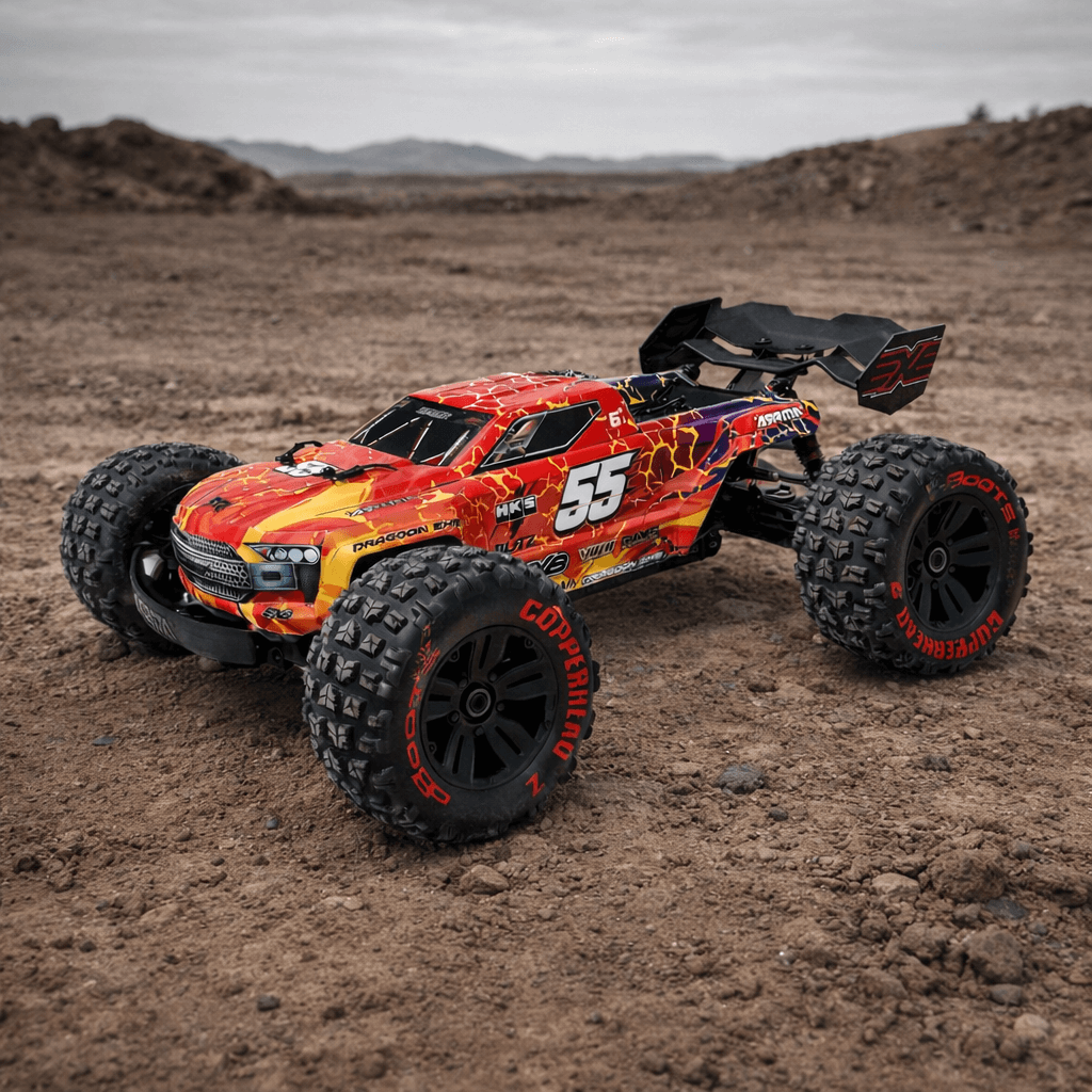 KRATON 6S - BODY WRAP - "FIREBALL" - BASHER SKINZ
