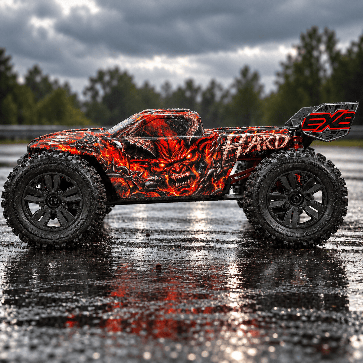 KRATON 6S - BODY WRAP - "HELL RIDE" - BASHER SKINZ
