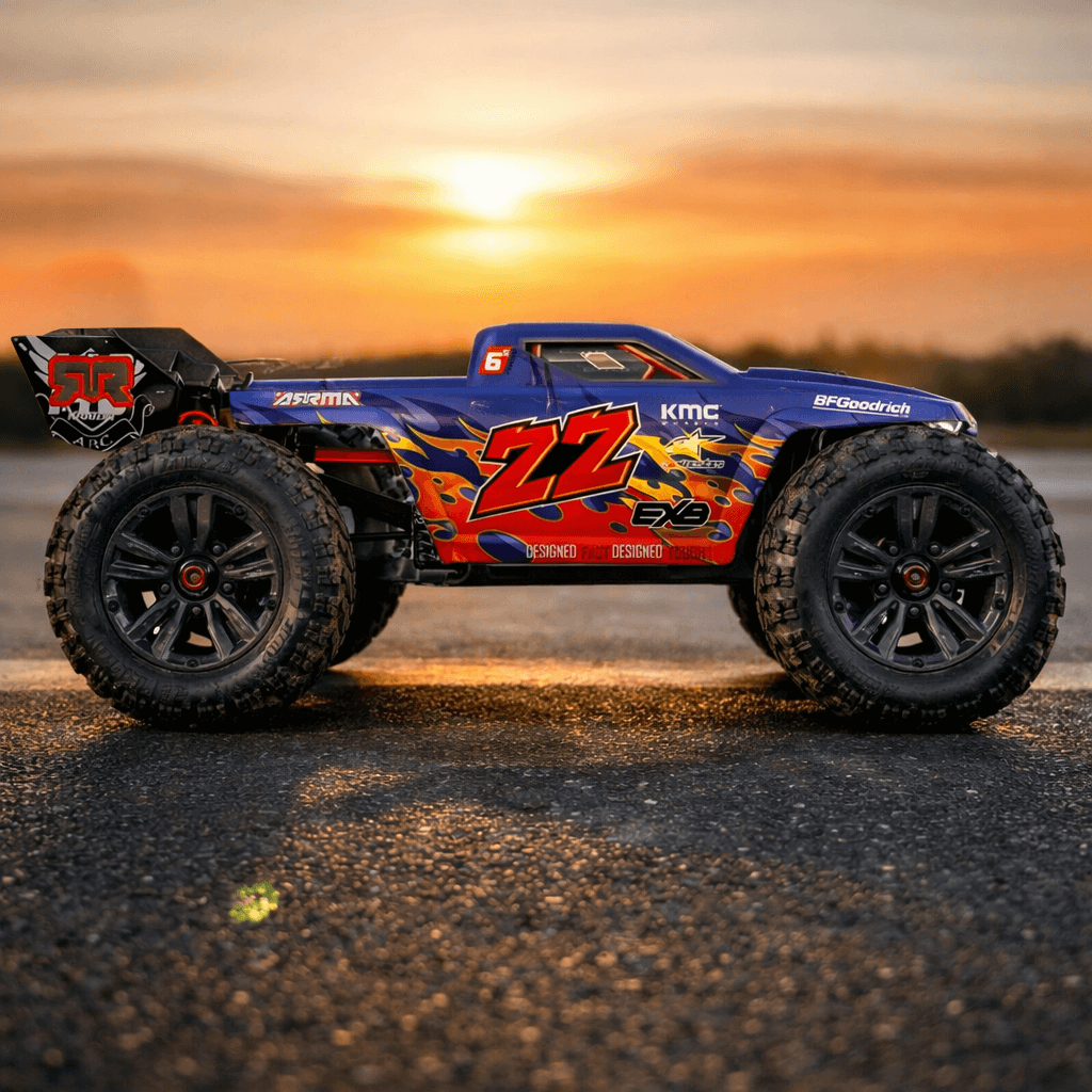 KRATON 6S - BODY WRAP - "HOT ROD" - BASHER SKINZ