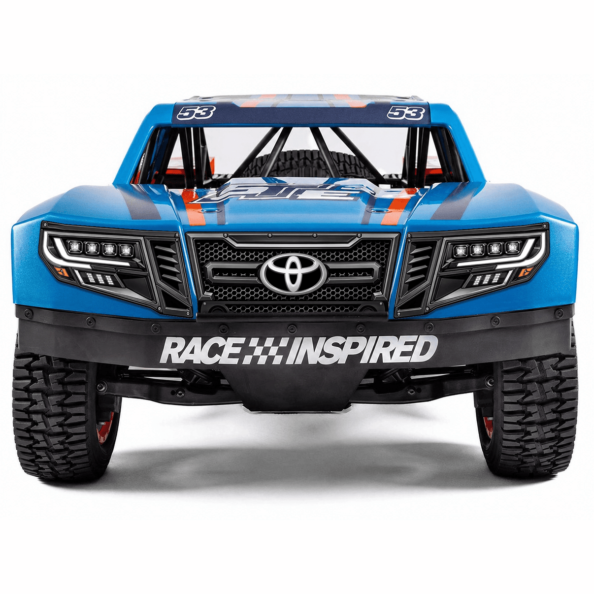 LOSI 5IVE-TE 3.0 - FRONT DECALS - "EMBLEM 2" - BASHER SKINZ