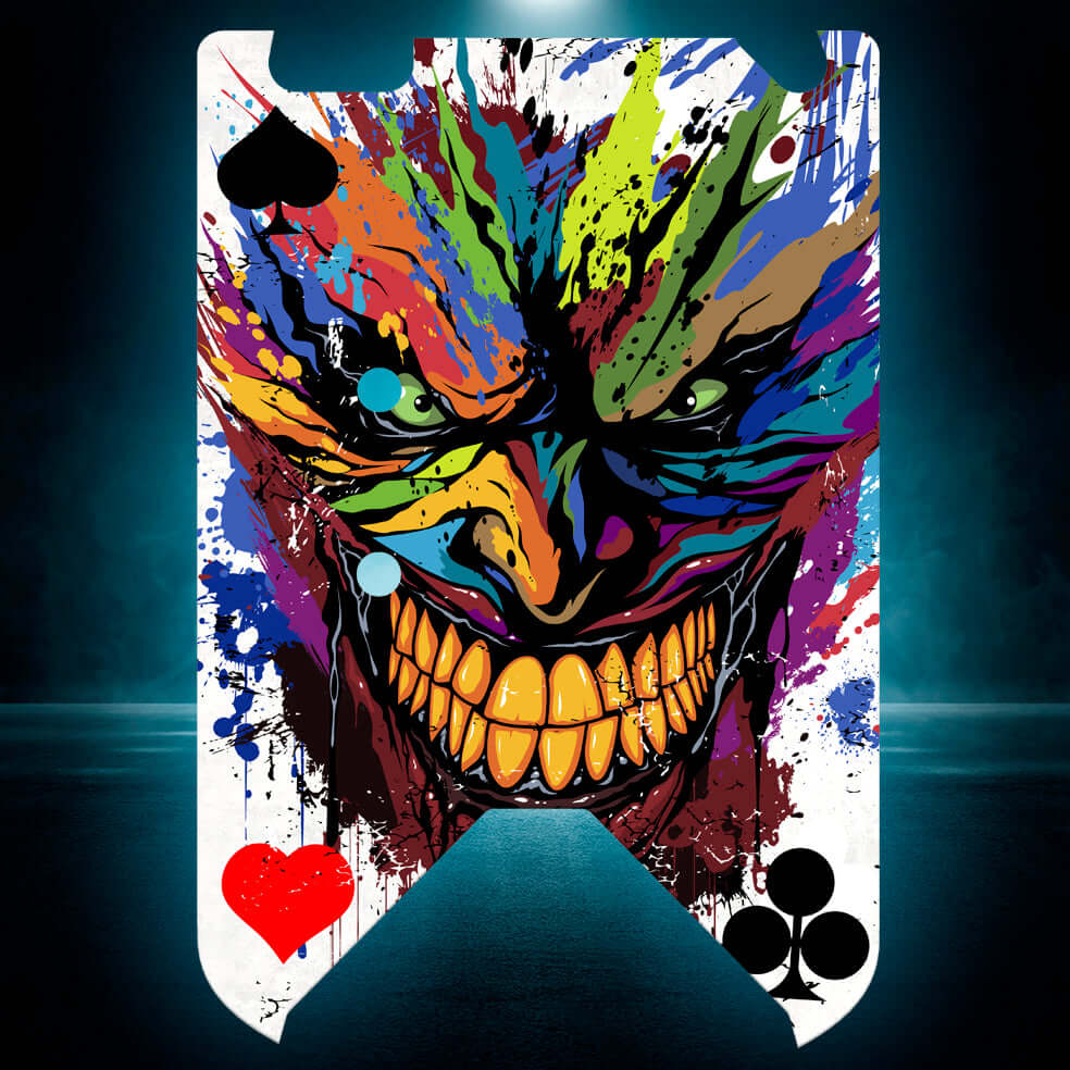 MAVERICK QUANTUM "JOKER CARD" chassis protector skin - BASHER SKINZ