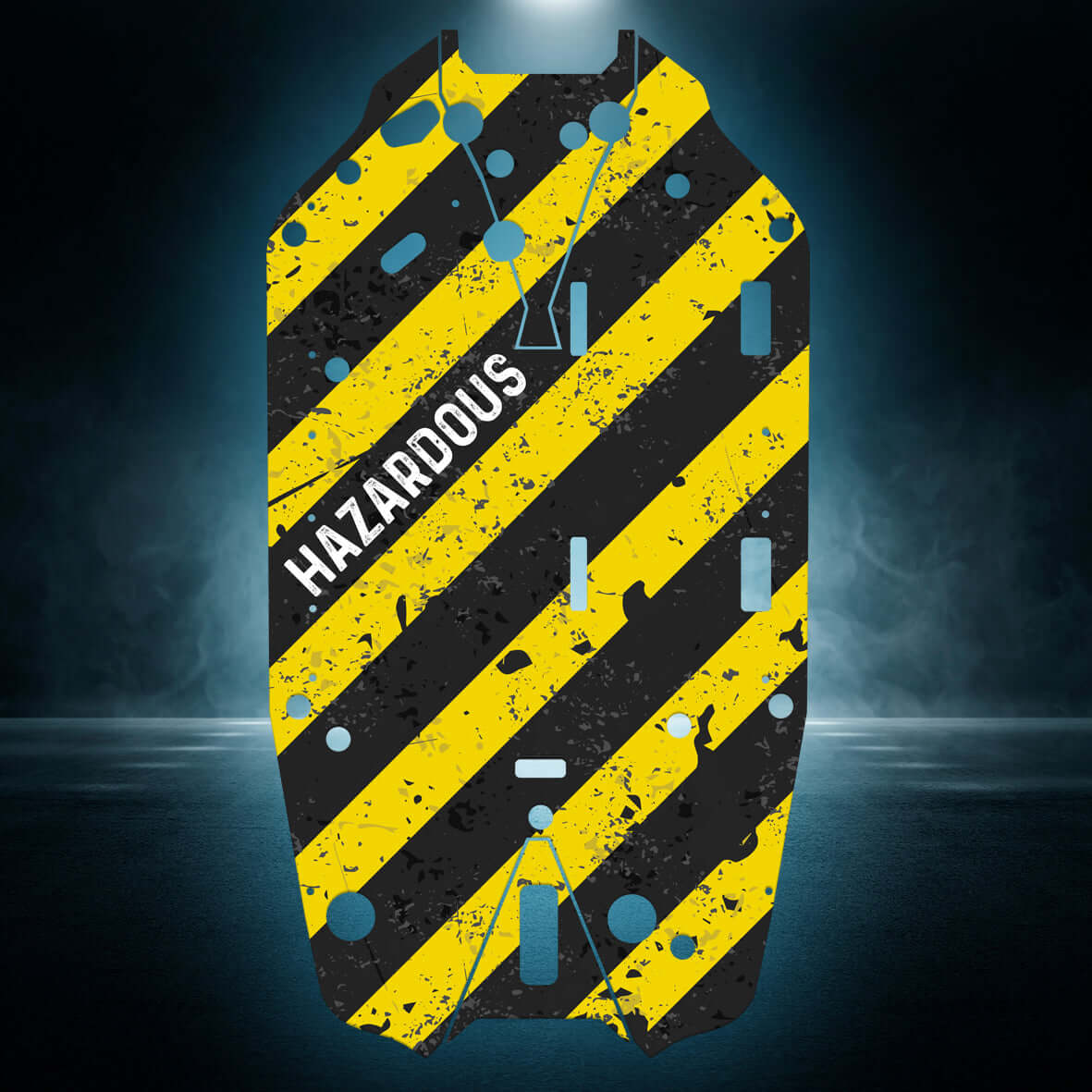 MOJAVE 4S "HAZARDOUS" chassis protector skin - BASHER SKINZ