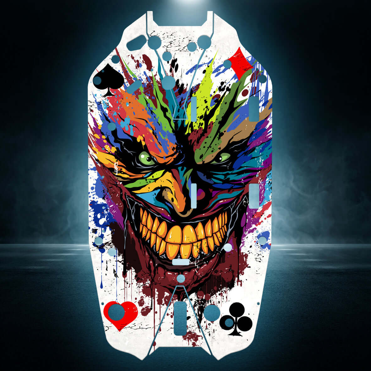 MOJAVE 4S "JOKER CARD" chassis protector skin - BASHER SKINZ