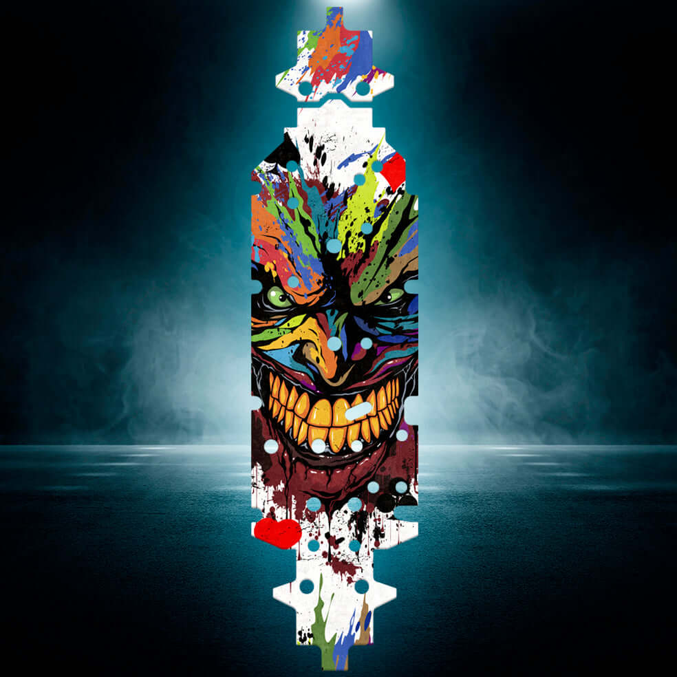 RLAARLO Omni - Terminator 1:10th scale "JOKER CARD" chassis protector skin - BASHER SKINZ