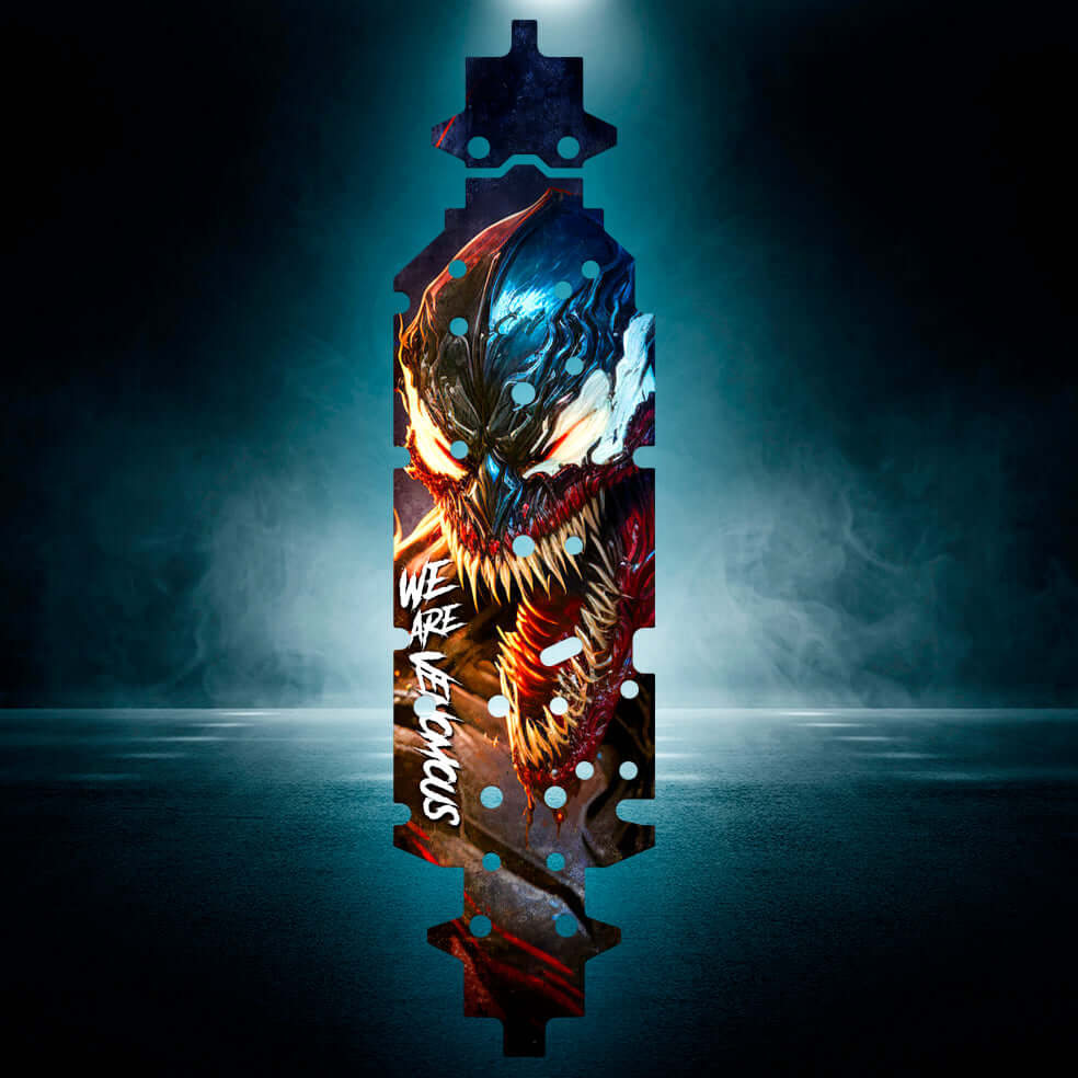 RLAARLO Omni - Terminator 1:10th scale "VENOMOUS" chassis protector skin - BASHER SKINZ