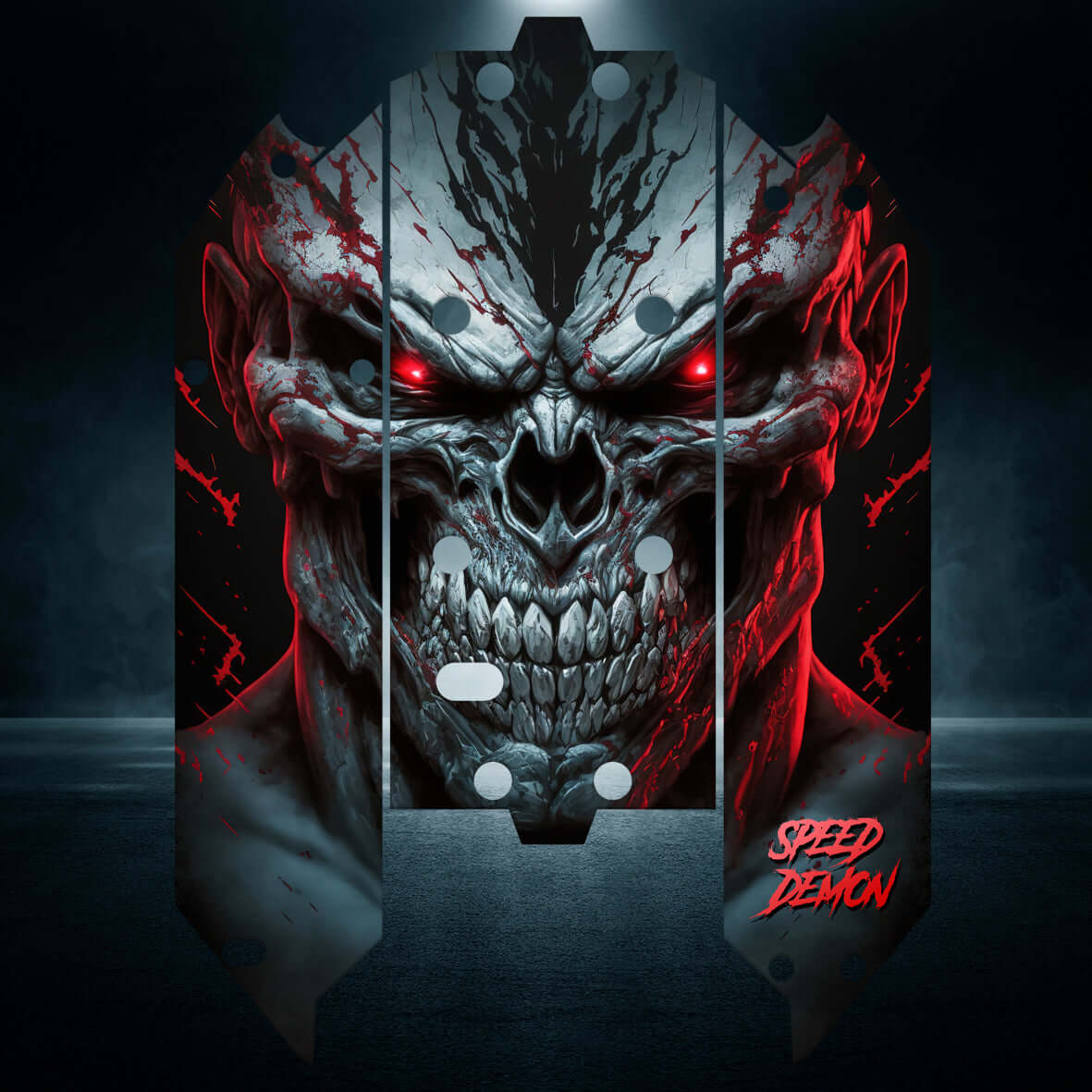 TRAXXAS MAXX compatible "SPEED DEMON" chassis protector skin - BASHER SKINZ