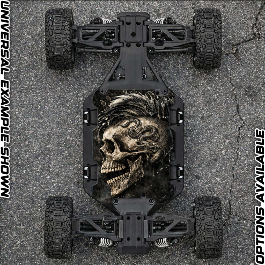 TRAXXAS SLASH ULTIMATE 4x4 VXL compatible "BASH HARD 2.0" chassis protector skin - BASHER SKINZ