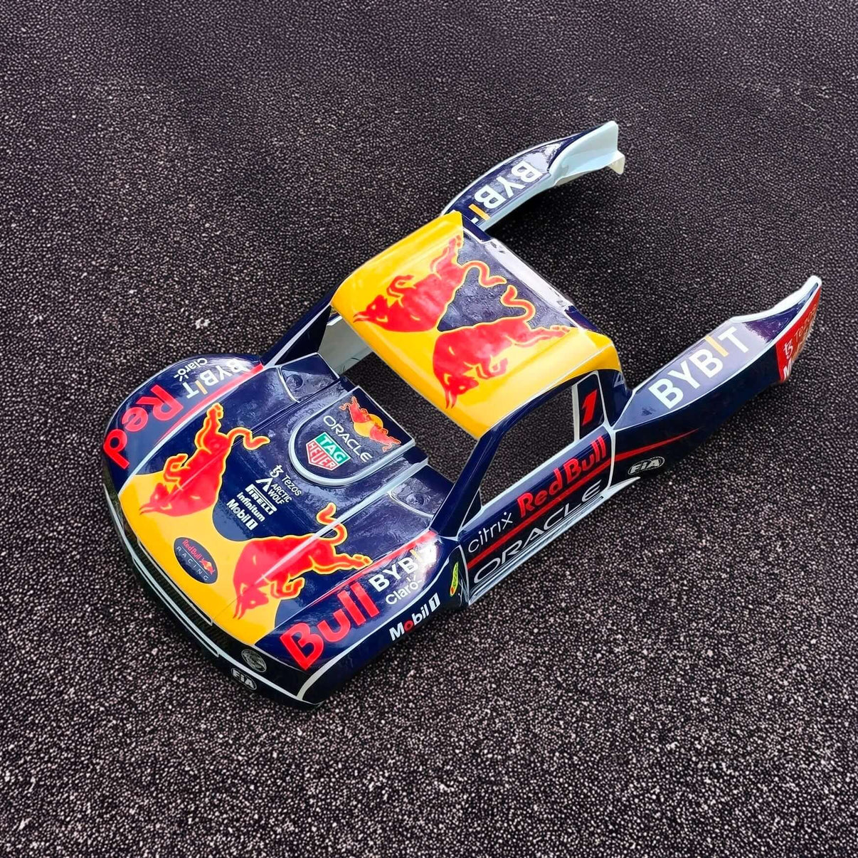 TRAXXAS UDR - "THE BULL F1" BODY WRAP - BASHER SKINZ