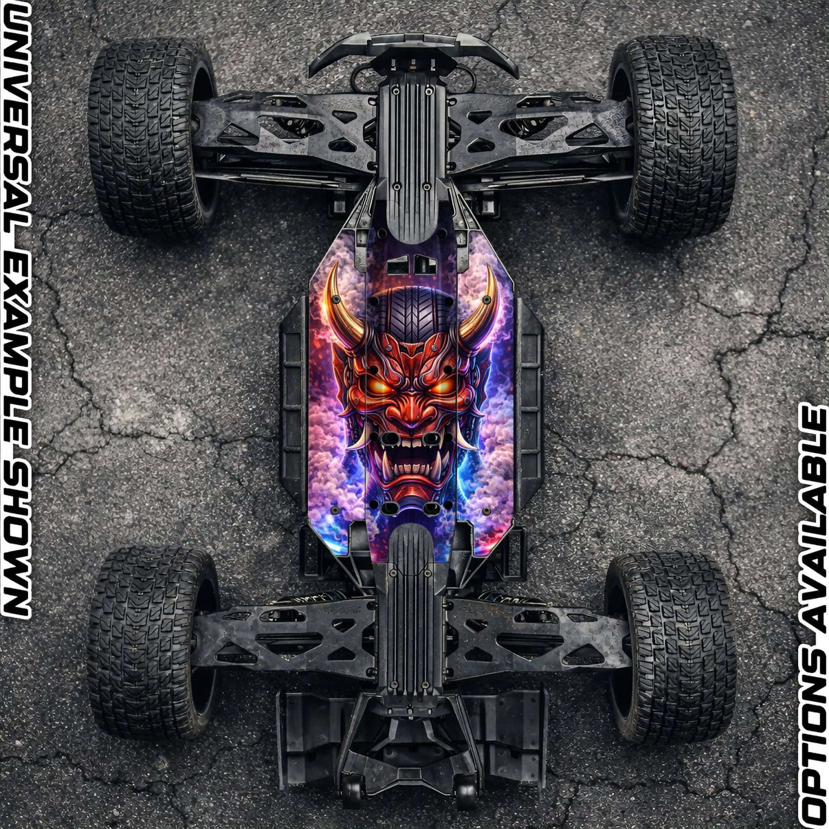 TRAXXAS XRT compatible "BURNOUT" chassis protector skin - BASHER SKINZ