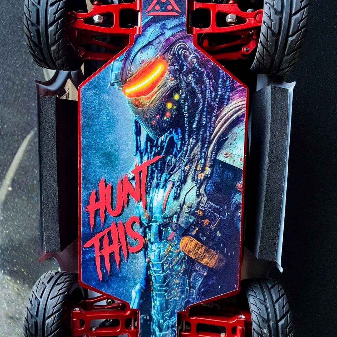 UDI "HUNT THIS" chassis protector skin - BASHER SKINZ