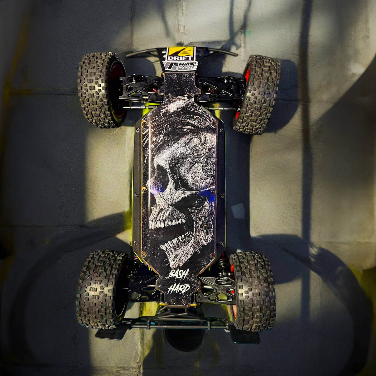 WLTOYS "BASH HARD" chassis protector skin - BASHER SKINZ