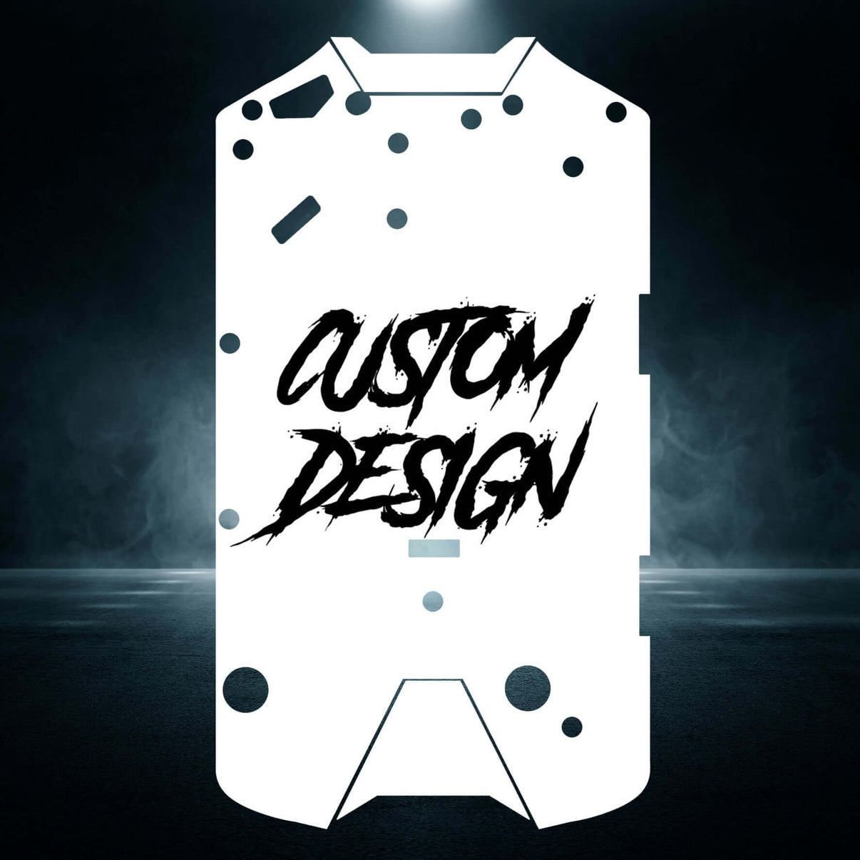 ARRMA OUTCAST 4S V2 "CREATE YOUR OWN SKIN" chassis protector skin - BASHER SKINZ