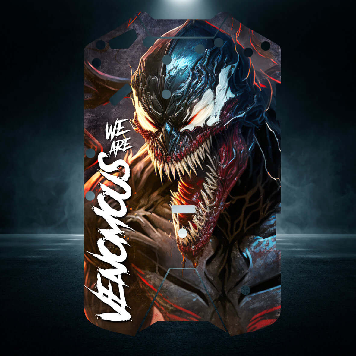 ARRMA SWB "VENOMOUS" chassis protector skin - BASHER SKINZ