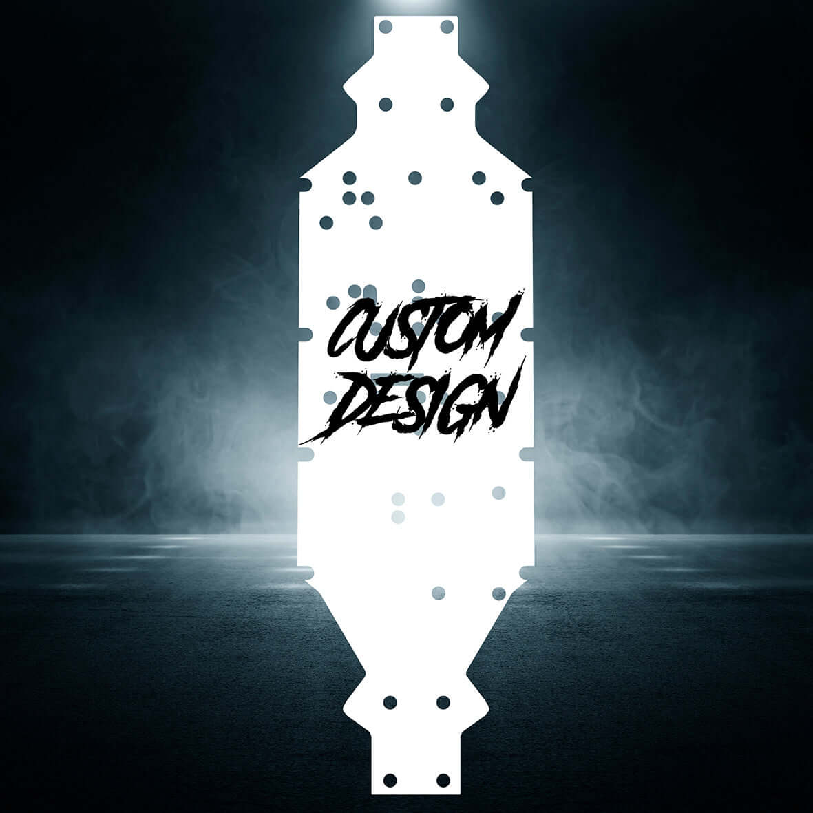 FTX DR8 "CREATE YOUR OWN SKIN" chassis protector skin - BASHER SKINZ
