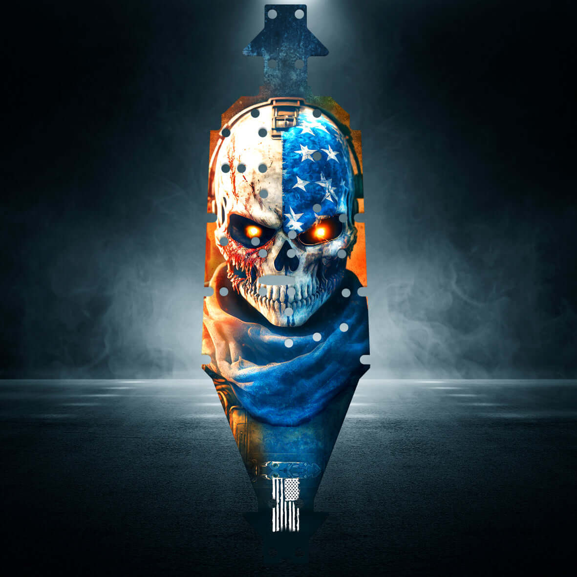 KRATON 6S BLX "THE PATRIOT" chassis protector skin - BASHER SKINZ