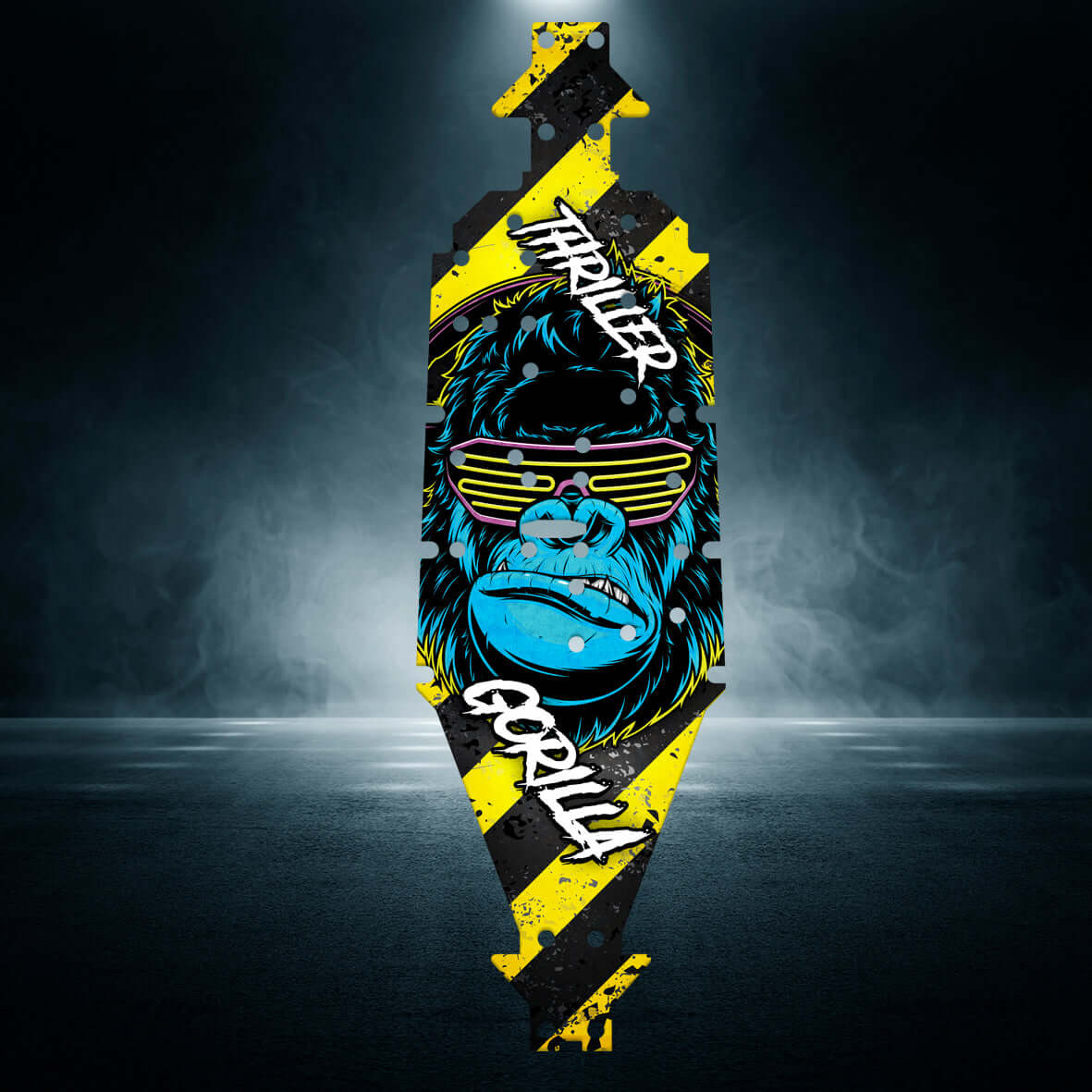 KRATON 6S BLX "THRILLER GORILLA" chassis protector skin - BASHER SKINZ