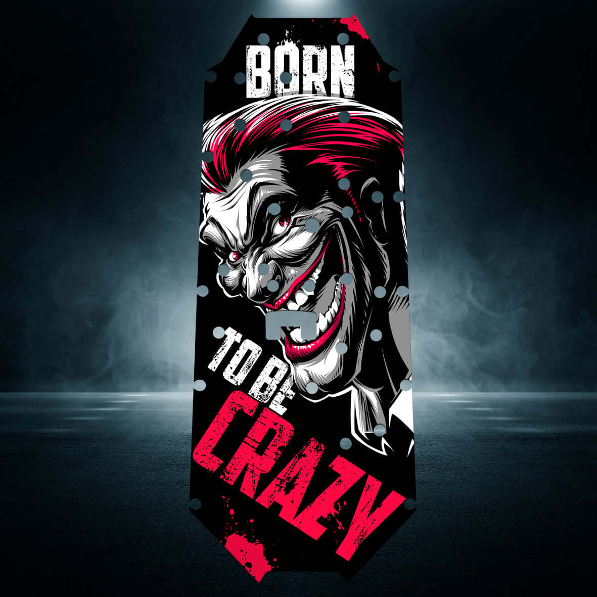 MOJAVE 6S / FIRETEAM 6S "BORN TO BE CRAZY" chassis protector skin - BASHER SKINZ