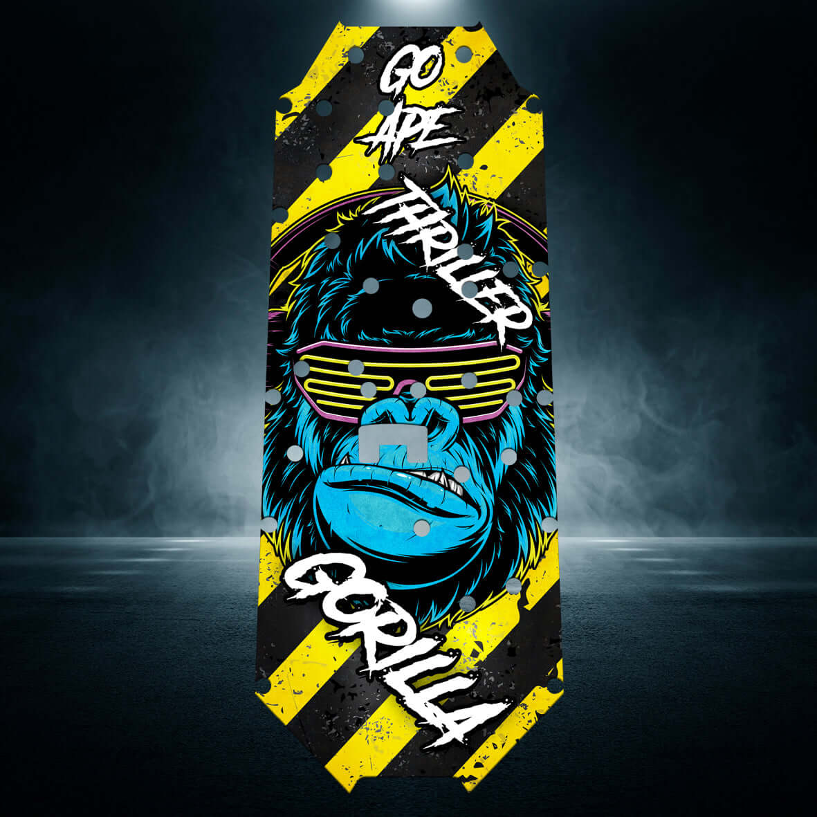 MOJAVE 6S / FIRETEAM 6S "THRILLER GORILLA" chassis protector skin - BASHER SKINZ
